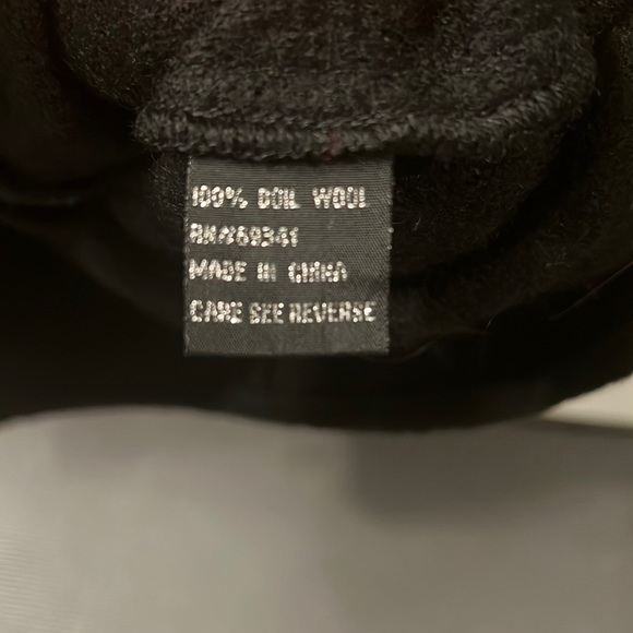 100% Black Wool Woman’s Lisa International Blazer coat - Picture 4 of 5